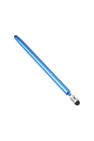 Evrensel Kumaş Başlı Silikon Kafa Kalemi Koyu Mavi