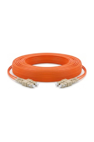 Alfafonet Sc/pc-sc/pc Multimode Om2 Dupleks 10 Metre Fiber Patch Cord