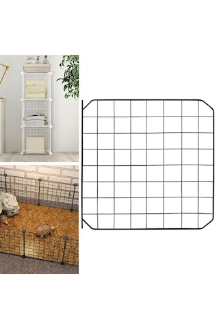 Suntek Taşınabilir Evcil Hayvan Oyun Parkı Panel Siyah-kapı