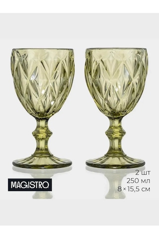 Magistro Magistro Cruise Şampanya Kadehi Seti, 250 Ml 101278811 Yeşil