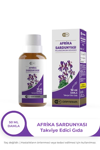 Orfarma Afrika Sardunyası Takviye Edici Gıda 50 ML