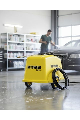 Rotowash KR 1500 Turbo M 220V Soğuk Sulu Yüksek Basınçlı Yıkama Makinesi - 0603976902