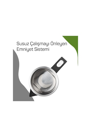 Arzum AR3129 Deminde 1.8 L Semaver&Çay Makinesi