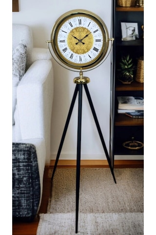 Zentime Gold Asalet Tripod Ayaklı Saat Çok Renkli
