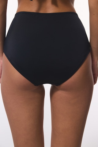 Penti Siyah New High Ruffle Yüksek Bel Bikini Altı