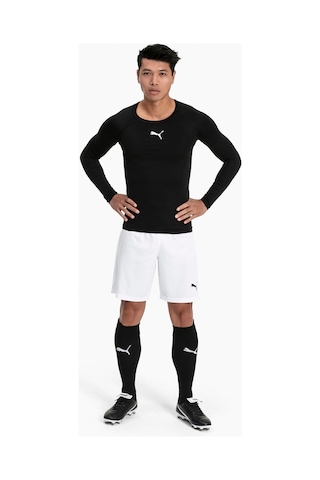 Puma Lıga Uzun Kollu Erkek Futbol Tişört 655920 03 Siyah
