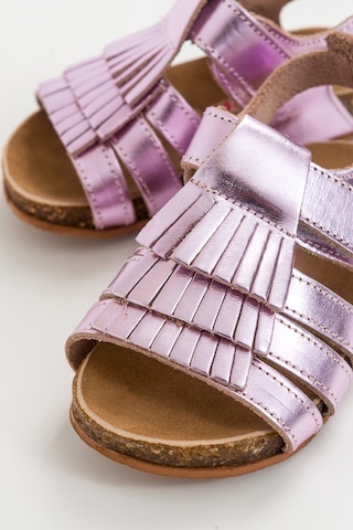 mnpc - Kız Cocuk Pembe Deri Ortopedik Destekli Çocuk Sandalet Pembe (531052104) Pembe