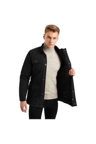 Dynamo Erkek Spor Parka 3450 Bgl-st01641 Siyah