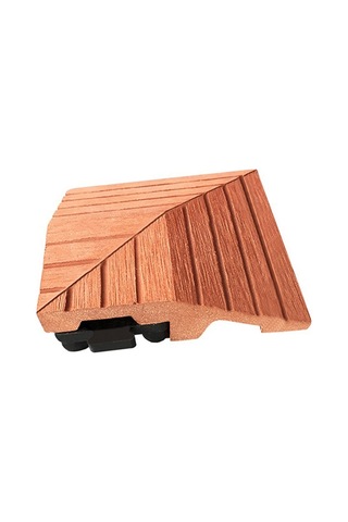 Sones Açık Balkon Plastik Ahşap Su Geçirmez Korozyon Önleyici Sızdırmazlık Zemin, Renk: 1. Köşe Diğer