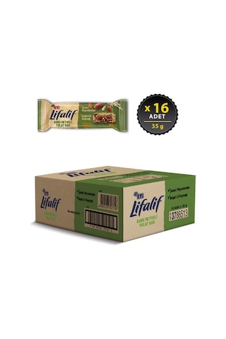 Lifalif Antep Fıstıklı Yulaf Bar 35 G X 16 Adet