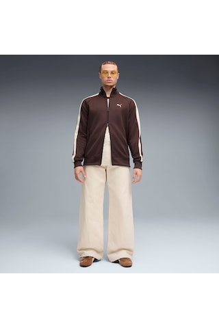 Puma T7 Always On Erkek Track Ceket 629587 31 Kahverengi