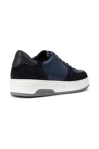 Deery Hakiki Süet Mavi Erkek Sneaker Ayakkabı - 01965Mmvıe02 Mavi