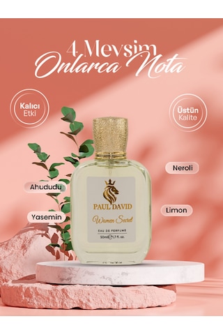 K-243 Çiçek Floral Kadın Parfüm Edp Uzun Süre Kalıcı 50 Ml Amber