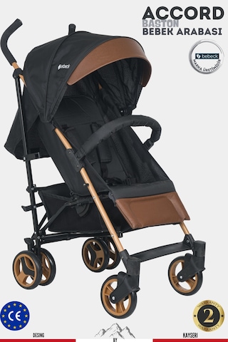 Accord Baston Bebek Arabası Kahve
