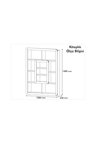 Variant Variant Orkide Kitaplık,Raf