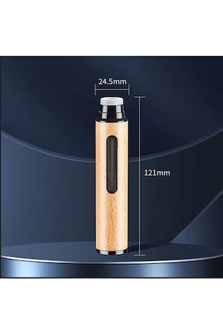 Taşınabilir Araç Ofis İçin Sigara Küllüğü Araç İçi Küllük Ahşap Kül Tablası