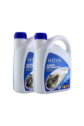 Nova Ultra -25 Derece 3 Litre Yeşil Antifriz 2 Adet