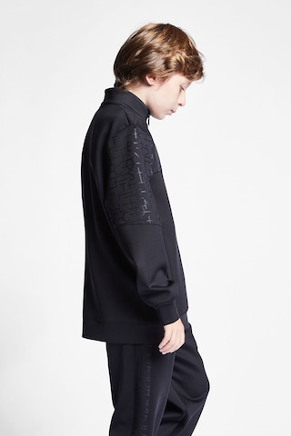Lescon Çocuk Fermuarlı Sweatshirt 24b-3135 Siyah