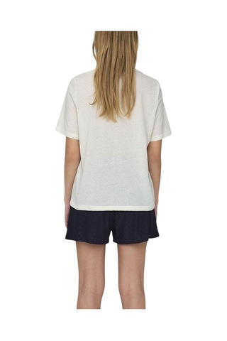 Only Kadın T-shirt 15320615 Beyaz