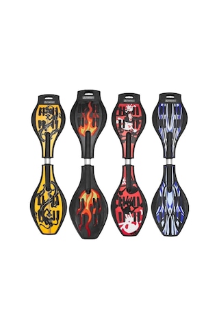 Triathlon T154 2 Tekerlekli Kaykay Waveboard Mavi
