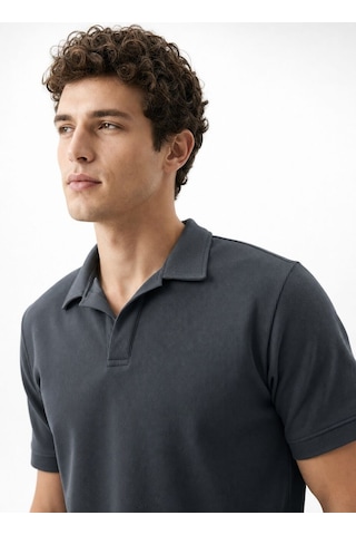 LOFT Regular Fit Erkek Polo K.kol Lf2043668 Q1.v1 Antrasit