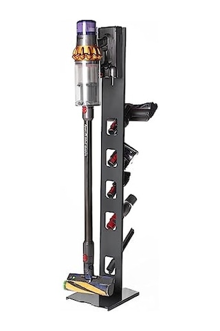 Dyson Uyumlu Dikey Süpürge Standı Siyah Renk V15 - V12 - V11 - V10 - V8 Modellere