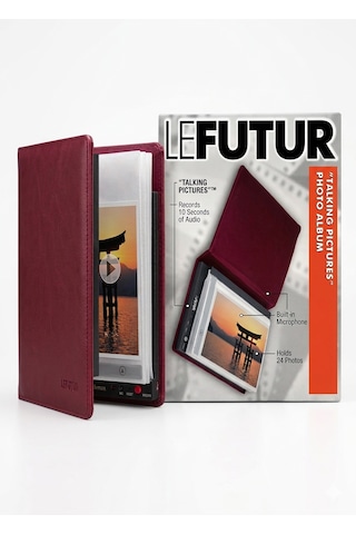 Lefutur Ses Kayıtlı Konuşan Fotoğraf Albümü - 24 Fotoğraf Kapasiteli