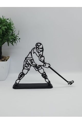 Hokey Masa Dekor Hediye Fikri Sanat Heykeli