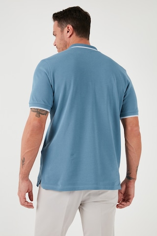Buratti Pamuklu Slim Fit Şerit Detaylı Düğmeli Polo Yaka 3'Lü Paket Erkek T Shirt 5902118S3 Siyah-Mavi-Taş