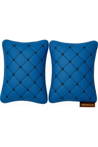 Tofaş Şahin Doğan Kartal Yüksek Ön Göğüs Kırmızı-siyah Torpido Kılıfı / Mavi-siyah Boyun Yastığı