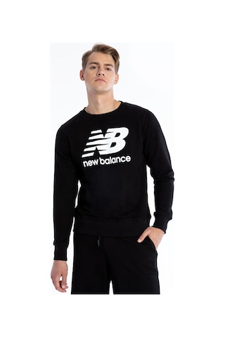New Balance Lifestyle Mnc1105-bk Siyah Erkek Sweatshirt Siyah