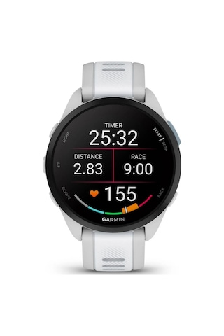 Garmin Forerunner Music 165 Sis Grisi Beyaz