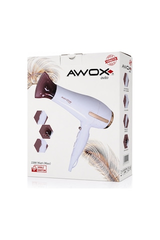 Saç Kurutma Makinesi 2200w Beyaz Aklby-bsva58