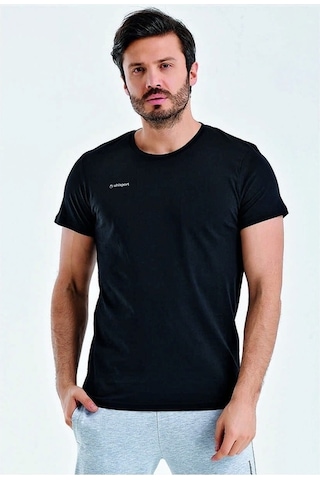 Uhlsport 3201123-20.002 Marvin Erkek T-Shirt Siyah