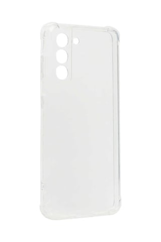 Galaxy Uyumlu S21 Kılıf Tchs Kamera Korumalı Nitro Anti Shock Silikon - Renksiz Renksiz