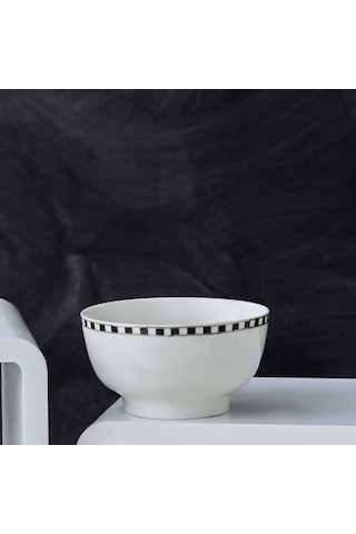 Damalı Porselen Çerezlik 11 Cm