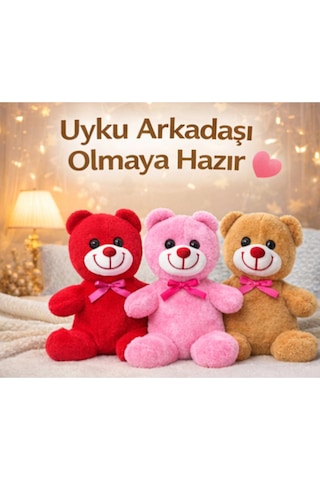Peluş Ayıcık 25cm Pembe