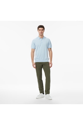 Nautica Erkek Mavi Regular Fit Kısa Kollu Triko Düz S65114t