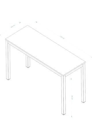 Arpelia Balkon Masası 120x45 Cm
