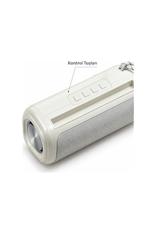 Güçlü Bas Sesli Kablosuz Bluetooth Hoparlör Rgb Aydınlatmalı Stereo Müzik Sistemi