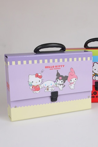 X Dekomus Lisanslı "happy Friends Collection" Hello Kitty Saplı Çanta Tekli Altın