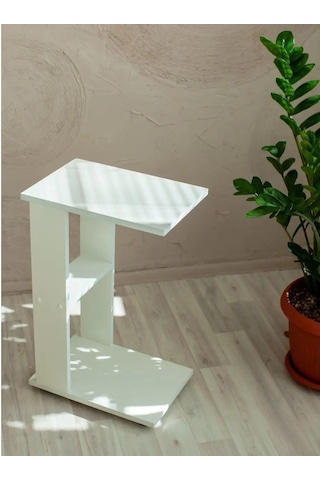 Mebelcomfort Yastıklı Sehpa 156253124 Beyaz