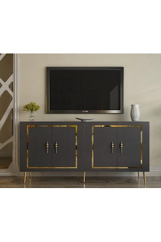 Pıeroct Kb150 Konsol Antrasit-altın