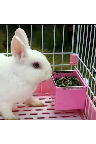 Willowhaven 1 Adet Dayanıklı Devrilmez Mavi Tavşan Yemek Kabı - Çiğneme Ve Tırmalama Dirençli