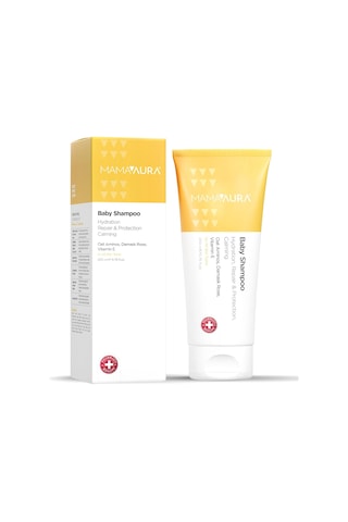 Baby Shampoo, Yenidoğanlar İçin Nazik Temizleyici, Göz Çevresine Uygun Ve Konak Görünümünü Azaltmaya Yardımcı Bebek Şampuanı, 200 Ml Açik Gri