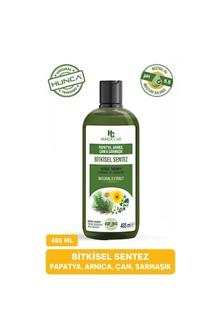 Hunca Care Papatya Arnica Çam Ve Sarmaşık İçerikli Bitkisel Şampuan 485 Ml Tüm Saçlar