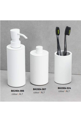 System Tezgah Üstü Sıvı Sabunluk 250 Ml Beyaz Renk Ba2004 006 Al7 Çok Renkli