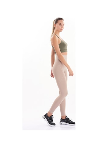 Josejuan Kadın Karyoka Dikiş Detaylı Toparlayıcı Spor Tayt 7113-taş Taş