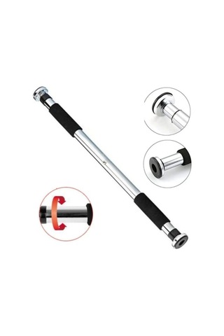 Kapı Veya Koridora Takılıp Ayarlanabilen Demiri Barfiks Aleti Kapı Barfiksi Beyaz