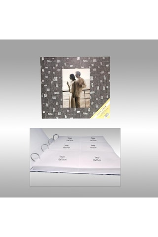 Nurcan Foto NRCN-OF46600 10 x 15 CM 600'lük Ofset Baskılı Desenli Fotoğraf Albümü